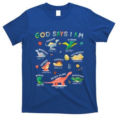 God Says I Am Dinosaur T-Shirt