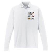 God Says I Am Butterfly Christian Jesus Lover Religious Performance Long Sleeve Polo