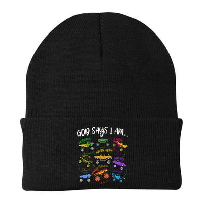 God Says I-Am Christian Easter Truck Religious  Beanie