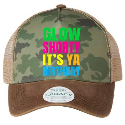Glow Shorty Its Your Birthday Glow Party 1 Legacy Tie Dye Trucker Hat