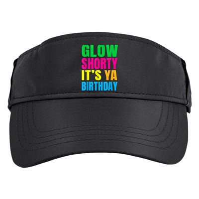 Glow Shorty Its Your Birthday Glow Party 1 Adult Drive Performance Visor