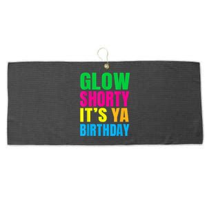 Glow Shorty Its Your Birthday Glow Party 1 Large Microfiber Waffle Golf Towel