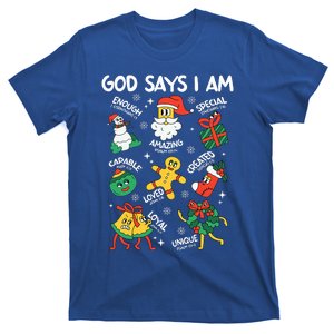 God Says I Am Christmas Lover   Christian T-Shirt