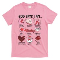 God Says I Am Valentine Funny Jesus Valentines T-Shirt