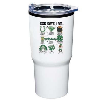 God Says I Am Retro St PatrickS Day Tumbler