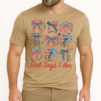 God Say I Am Coquette Bow 4th Of July Women Girl Teen Cooling Performance Crew T-Shirt