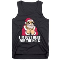 Gangsta Santa Im just here for the Hos Cool Xmas Christmas Tank Top