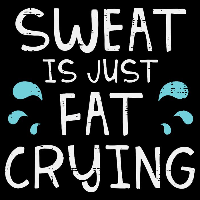 Gym Sweat Is Just Fat Crying Funny Workout Fitness Cooling Performance Crew T-Shirt