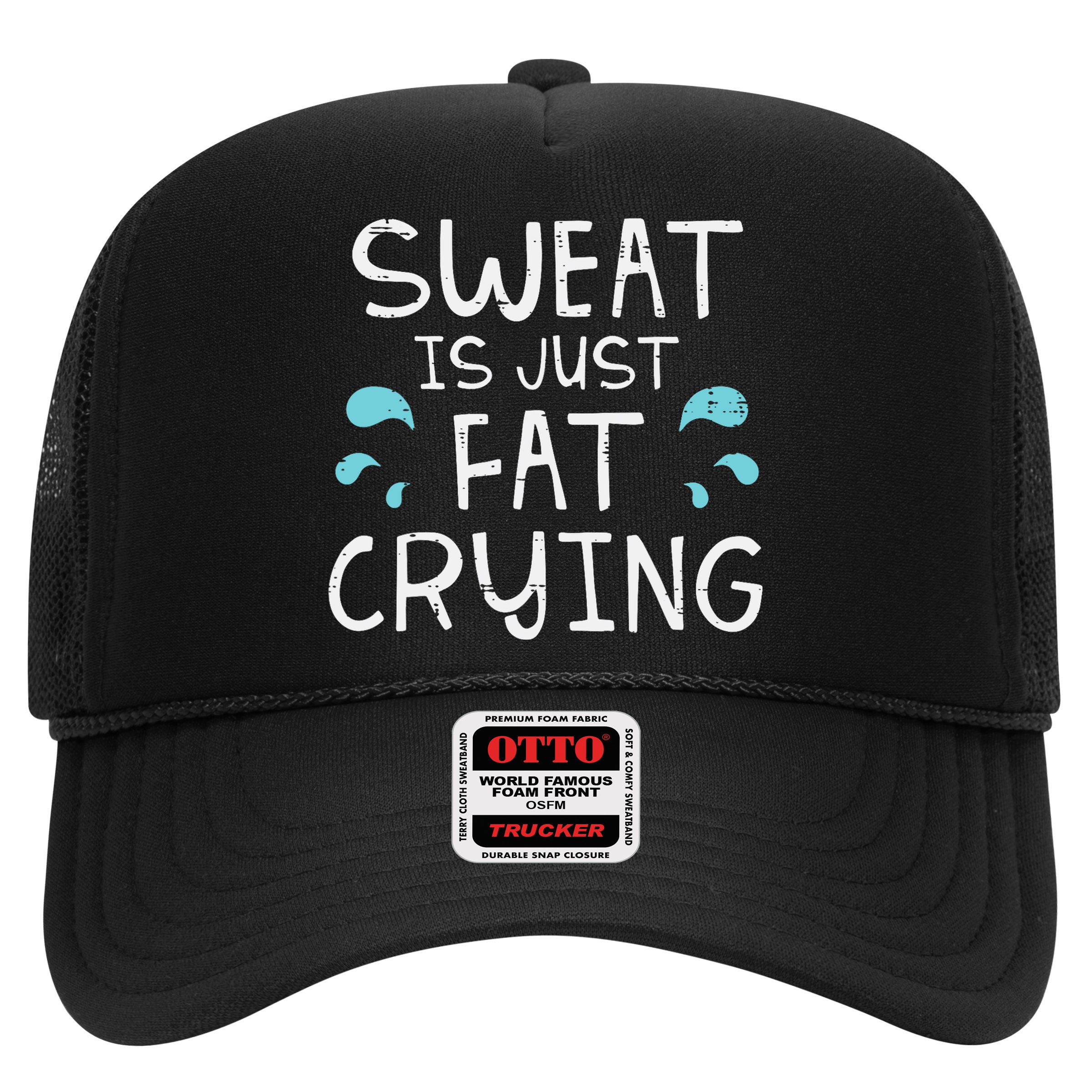 Gym Sweat Is Just Fat Crying Funny Workout Fitness Hat