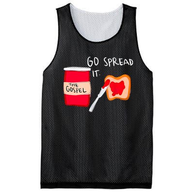 Go Spread It Funny Mesh Reversible Basketball Jersey Tank