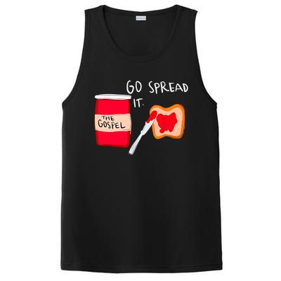 Go Spread It Funny PosiCharge Competitor Tank