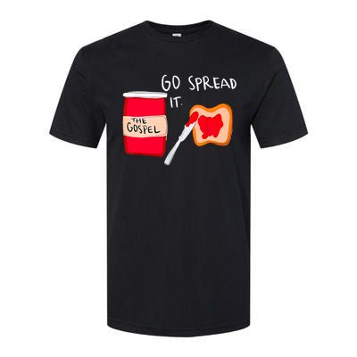 Go Spread It Funny Softstyle CVC T-Shirt