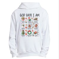 God Says I Am Cute Christmas Xmas Christian Urban Pullover Hoodie