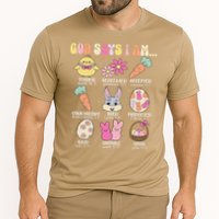 God Says I Am Easter Eggs Bunny Chick Easter Day Bible Cooling Performance Crew T-Shirt