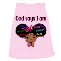 God Say I Am Black Female Doggie Tank