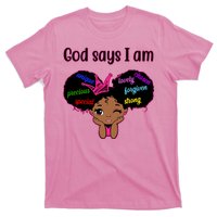 God Say I Am Black Female T-Shirt