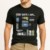 God Says I Am Ham Radio Lover Christian Performance Shirt