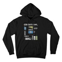 God Says I Am Ham Radio Lover Christian Hoodie