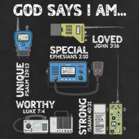 God Says I Am Ham Radio Lover Christian Beanie
