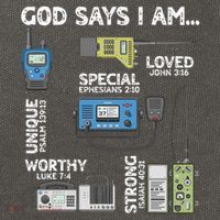 God Says I Am Ham Radio Lover Christian Cotton Canvas Backpack