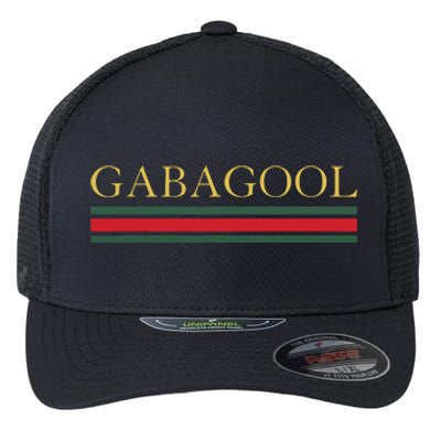 GABAGOOL Satirical Italian Slang Flexfit Unipanel Trucker Cap