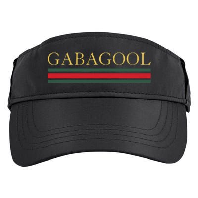 GABAGOOL Satirical Italian Slang Adult Drive Performance Visor