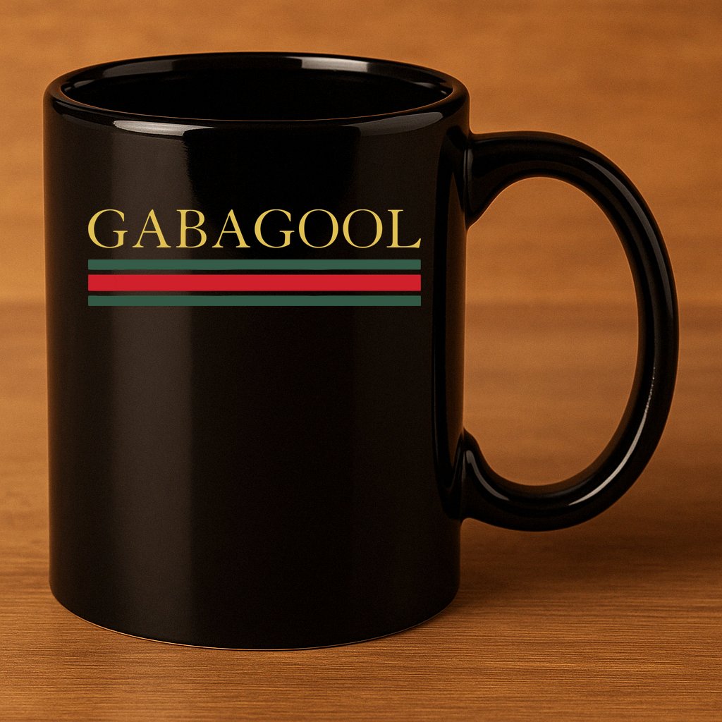 GABAGOOL Satirical Italian Slang 11oz C Handle Ceramic Mug