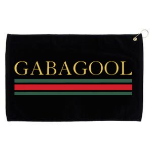 GABAGOOL Satirical Italian Slang Grommeted Golf Towel