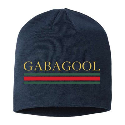 GABAGOOL Satirical Italian Slang Sustainable Beanie