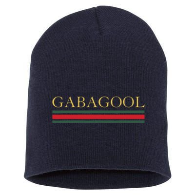 GABAGOOL Satirical Italian Slang Short Acrylic Beanie