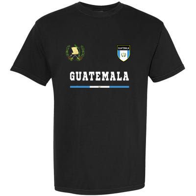 Guatemala Sportsoccer Jersey Flag Football Garment-Dyed Heavyweight T-Shirt