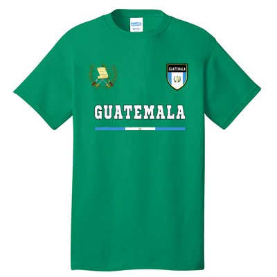 Guatemala Sportsoccer Jersey Flag Football Tall T-Shirt