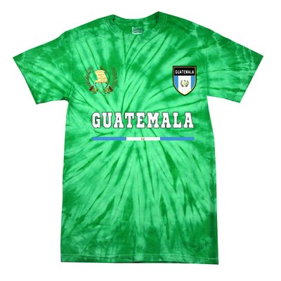 Guatemala Sportsoccer Jersey Flag Football Tie-Dye T-Shirt