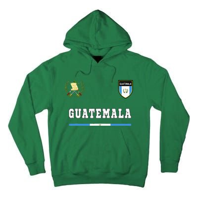 Guatemala Sportsoccer Jersey Flag Football Tall Hoodie