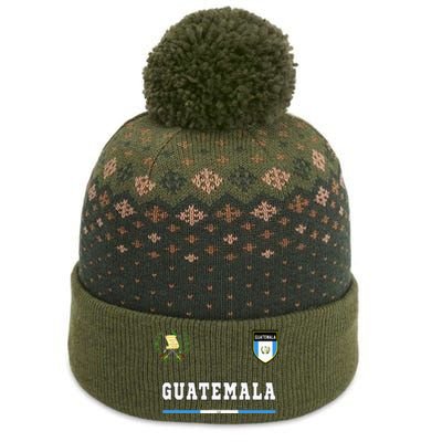 Guatemala Sportsoccer Jersey Flag Football The Baniff Cuffed Pom Beanie