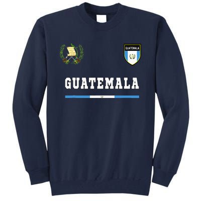 Guatemala Sportsoccer Jersey Flag Football Tall Sweatshirt