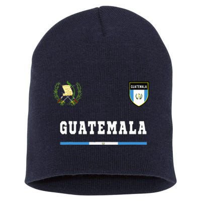 Guatemala Sportsoccer Jersey Flag Football Short Acrylic Beanie