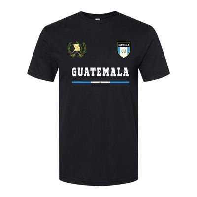 Guatemala Sportsoccer Jersey Flag Football Softstyle CVC T-Shirt