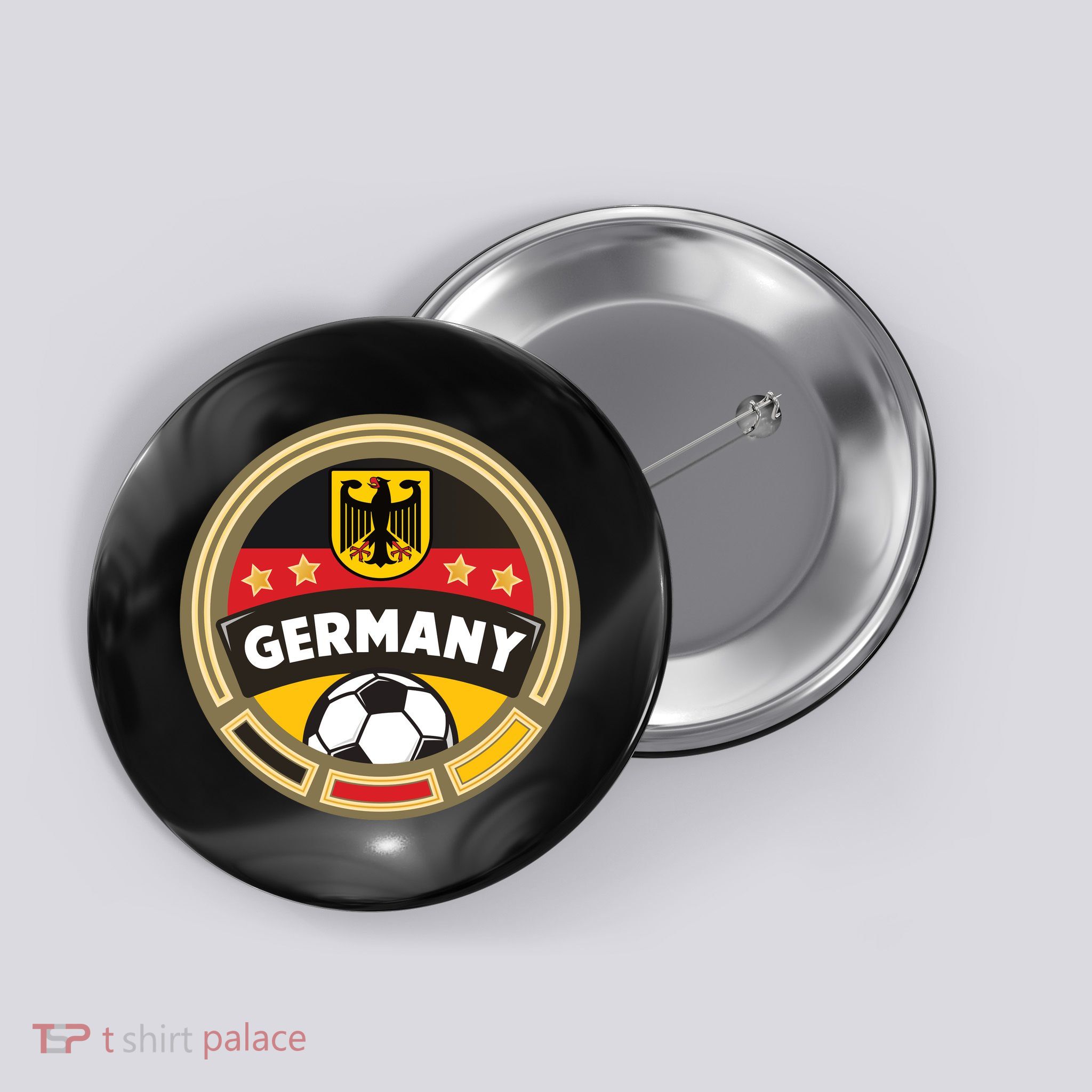 Germany Soccer Jersey German Soccer Team Logo Button