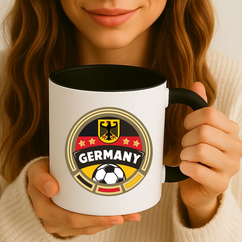 Germany Soccer Jersey German Soccer Team Logo Mug