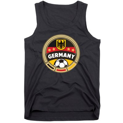 Germany Soccer Jersey German Soccer Team Logo Tank Top