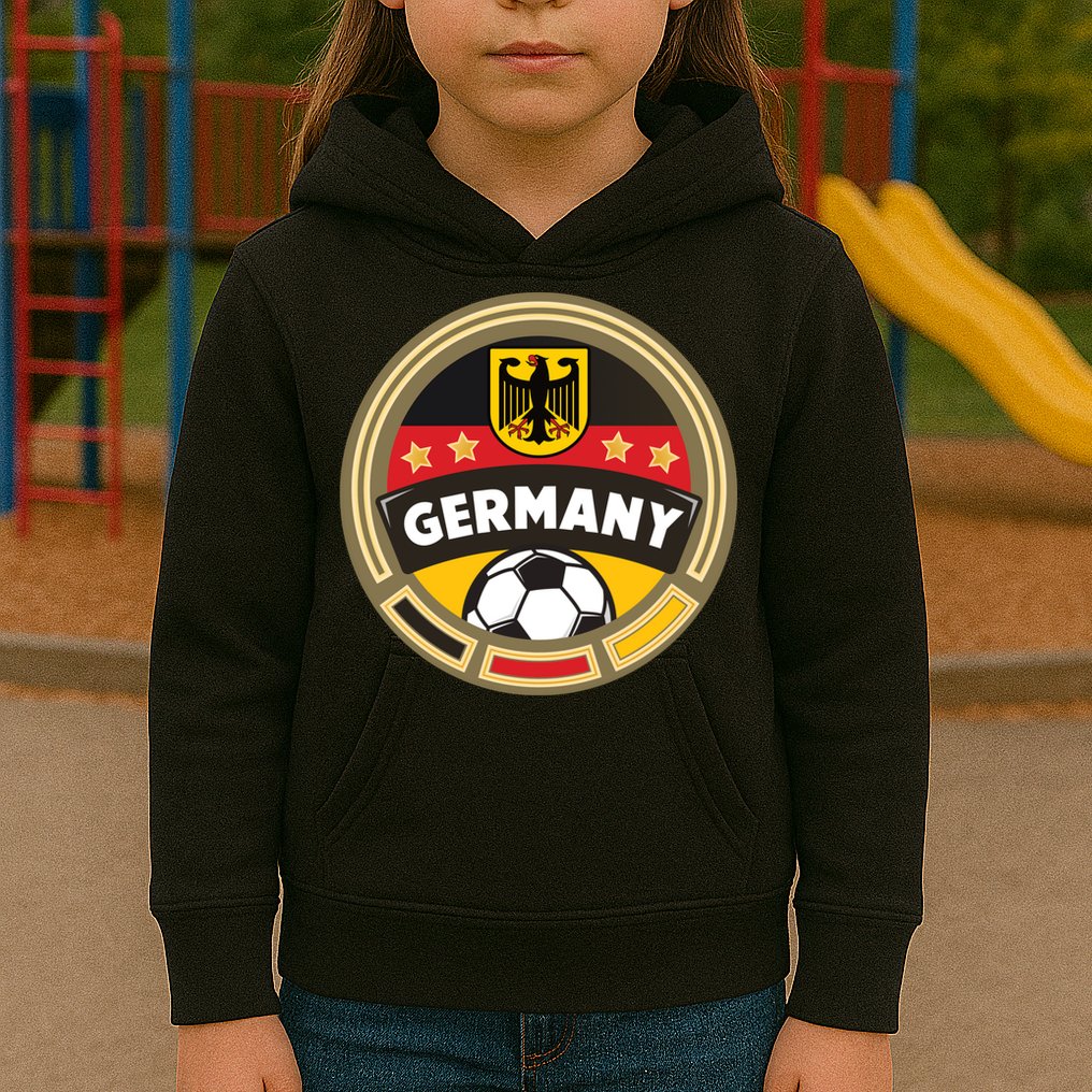 Germany Soccer Jersey German Soccer Team Logo Kids Hoodie