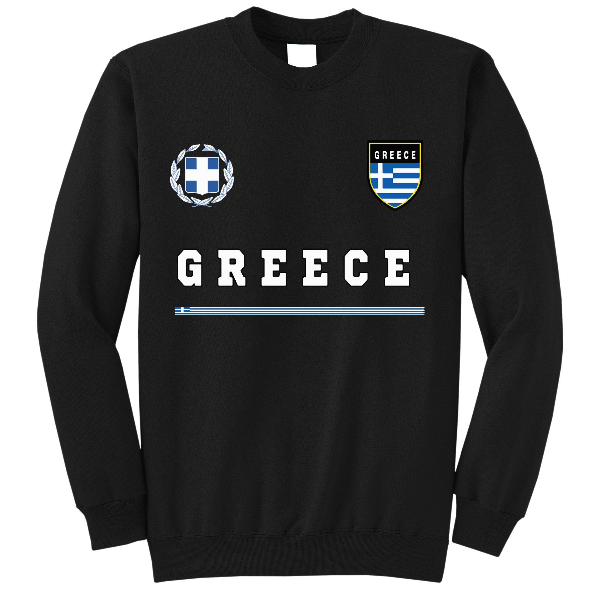Greece Sportssoccer Jersey Flag Football Greek Sweatshirt