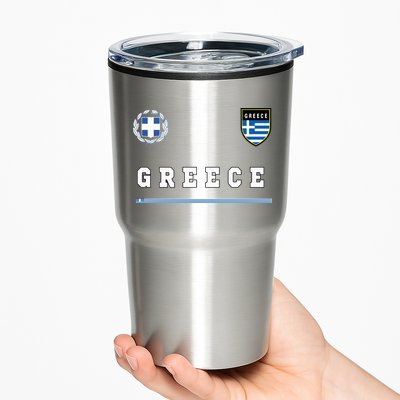 Greece Sportssoccer Jersey Flag Football Greek Tumbler