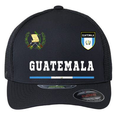 Guatemala Sportsoccer Jersey Flag Football Flexfit Unipanel Trucker Cap