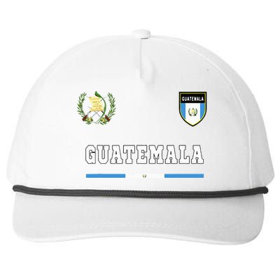 Guatemala Sportsoccer Jersey Flag Football Snapback Five-Panel Rope Hat