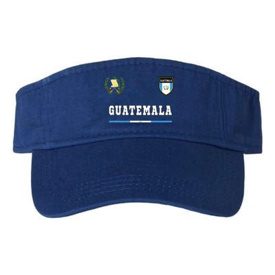 Guatemala Sportsoccer Jersey Flag Football Valucap Bio-Washed Visor