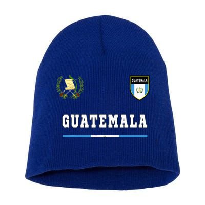 Guatemala Sportsoccer Jersey Flag Football Short Acrylic Beanie