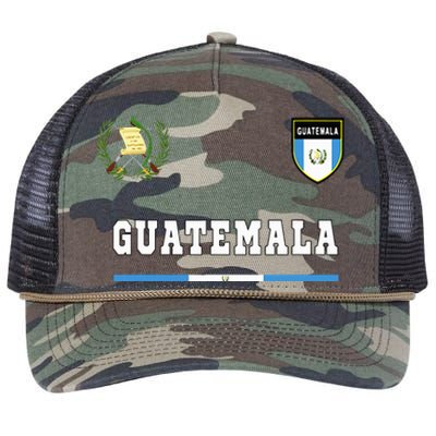 Guatemala Sportsoccer Jersey Flag Football Retro Rope Trucker Hat Cap