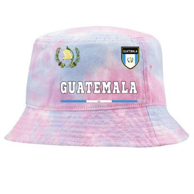 Guatemala Sportsoccer Jersey Flag Football Tie-Dyed Bucket Hat